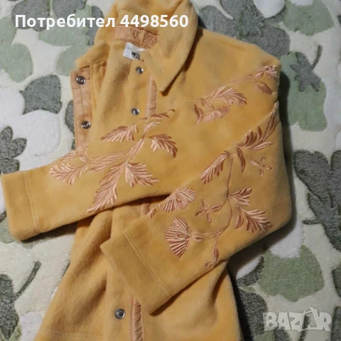 Яке поларено с бродерия, снимка 3 - Детски якета и елеци - 51208629