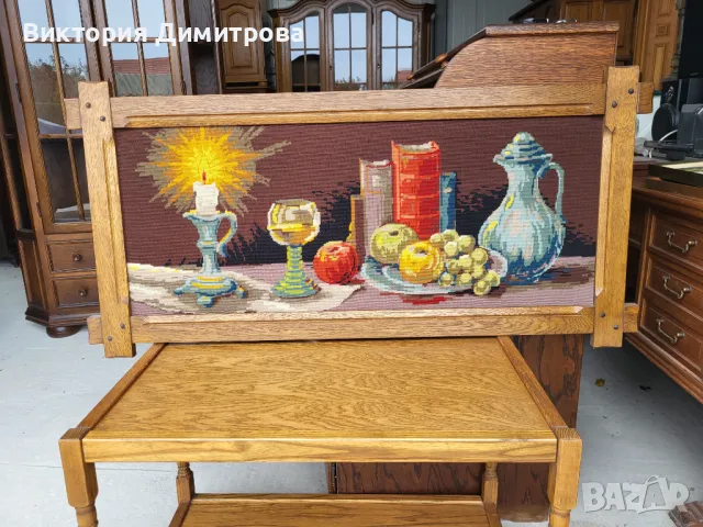 Гоблен "Натюрморт", снимка 10 - Гоблени - 47916983
