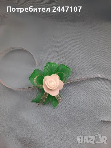 Сватбени гривни, снимка 3 - Сватбени аксесоари - 49342390