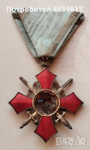 Орден за военна заслуга с лавров венец, снимка 7 - Антикварни и старинни предмети - 53828139