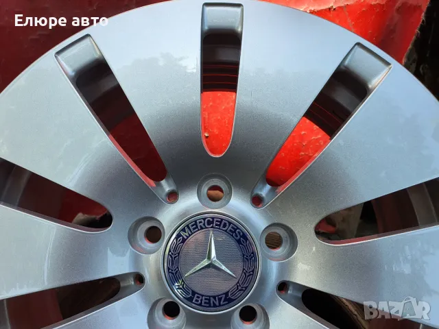 Джанти Мерцедес 5х112x6J16 EТ36, снимка 5 - Гуми и джанти - 50201001