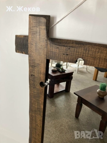 Стенно огледало с масивна рамка, снимка 4 - Огледала - 53209020