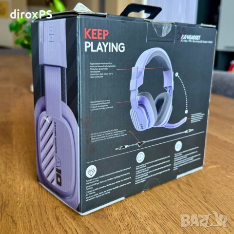 Astro A10 Gen 2 Lilac, снимка 2 - Слушалки за компютър - 53210977