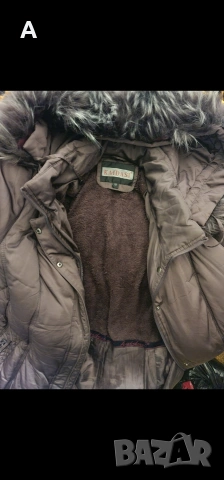 Дълъг шушляк с подплата , снимка 3 - Палта, манта - 53144484