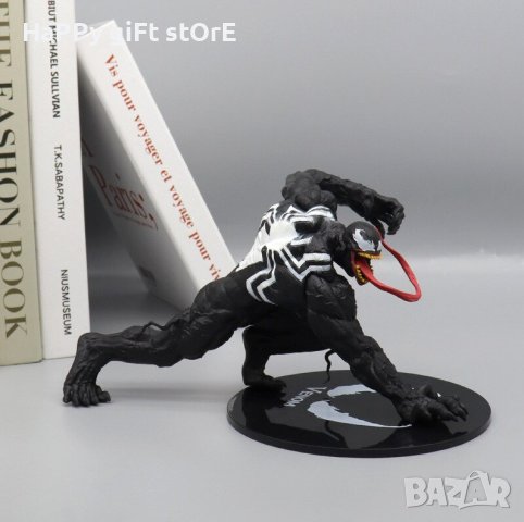 Статуетка Marvel: Spider-Man - Venom (Hero Collector), екшън фигура 23 cm, снимка 4 - Фигурки - 40082003