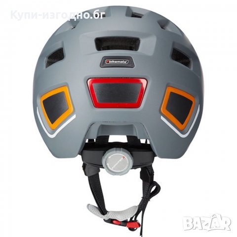 Bikemate-e bike-велосипедна каска с мигачи-управление от кормилото, снимка 3 - Велосипеди - 39963449