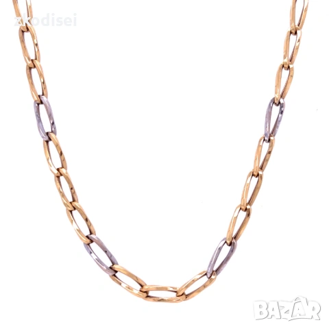 Златен синджир 14,26гр. 56,0см. 14кр. проба:585 модел:30708-3, снимка 2 - Колиета, медальони, синджири - 53810922