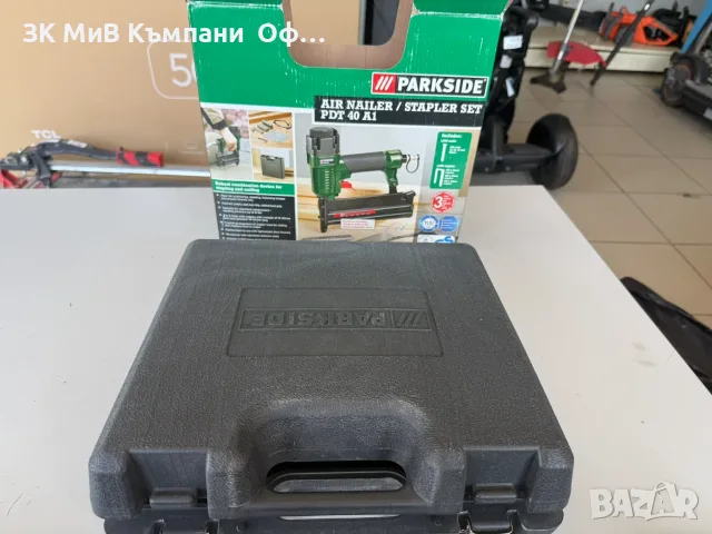 Пневматичен такер/пиронодавач Parkside PDT 40 A, снимка 3 - Такери - 55909597