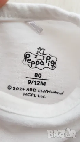 Детска рокля  Peppa Pig 9-12 месеца , снимка 3 - Бебешки рокли - 49672798