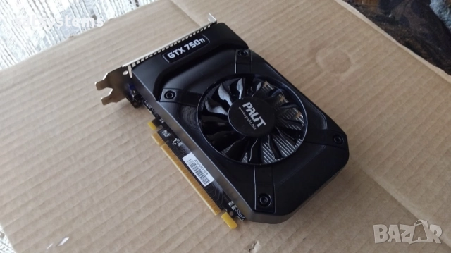 Видео карта NVidia GeForce Palit GTX750Ti StormX OC 2048MB GDDR5 128bit PCI-E, снимка 4 - Видеокарти - 51704562