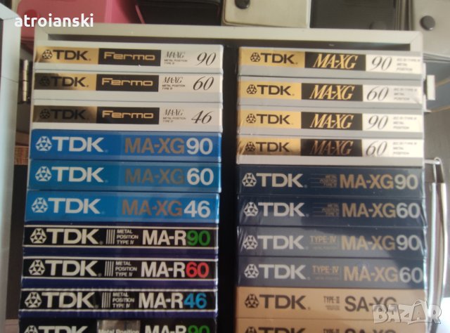 Аудио касети TDK, снимка 2 - Аудио касети - 41907015