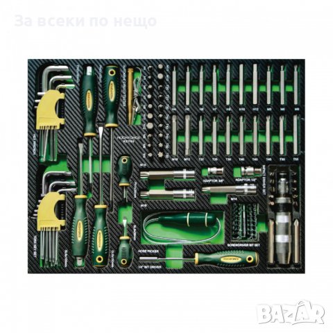 Шкаф с инструменти с 7 чекмеджета – 5 пълни RockForce, снимка 9 - Куфари с инструменти - 39298962