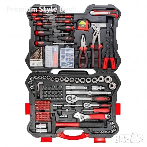 Гедоре к-т 303части 1/2", 1/4" STAHLMAYER, снимка 2 - Гедорета - 53643268