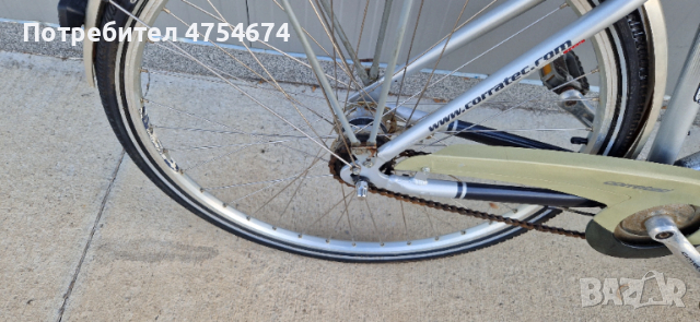 Алуминиев велосипед CORRATEC колело 28", снимка 2 - Велосипеди - 53813792