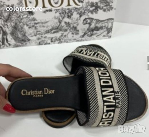 Дамски чехли Cristian Dior код DS135K, снимка 3 - Чехли - 41140398