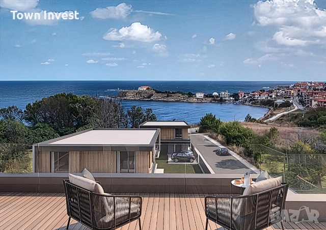 Тристаен апартамент в Царево, снимка 4 - Апартаменти - 53768723