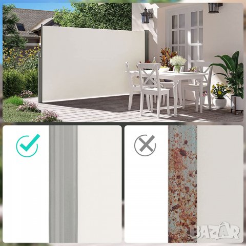 ПРОМОЦИЯ Странична тента за  180 x 450 см BE1845BP02, снимка 5 - Огради и мрежи - 38931853