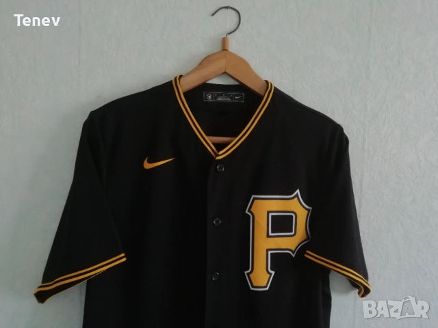 Pittsburgh Pirates Nike Jersey Baseball нова тениска фланелка бейзболна размер М, снимка 4 - Тениски - 53061165