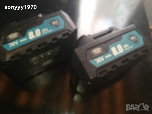 2БР-LI-ION VERMARK STARKE BATTERY PACK 36V/8Ah 2807251700, снимка 4 - Градинска техника - 51169611