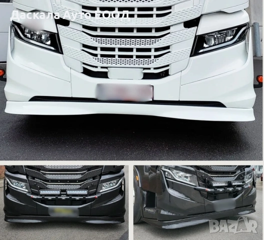 Пластмасова добавка под предна броня за ИВЕКО IVECO S-WAY