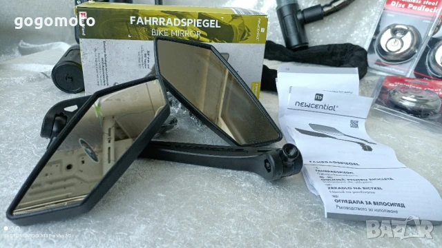 Огледала комплект за мотор и колело, мото вело огледала комплект , снимка 7 - Части за велосипеди - 51332545