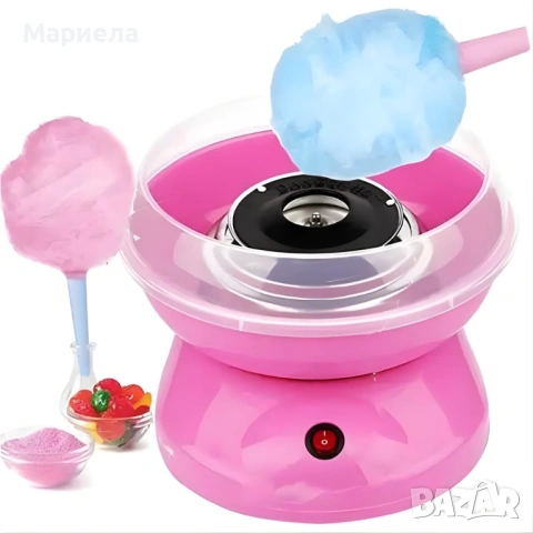 Машина за захарен памук за дома – Компактна, бърза и безопасна, снимка 3 - Други стоки за дома - 53351906