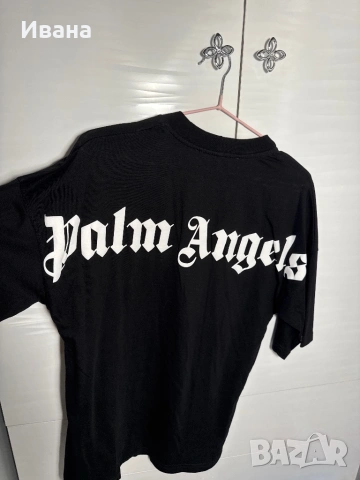 Черна тениска, снимка 3 - Тениски - 53526087