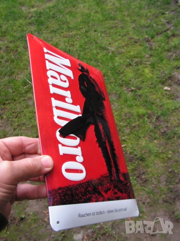 Рекламен, метален 3D плакет MARLBORO, снимка 7 - Други ценни предмети - 53580058