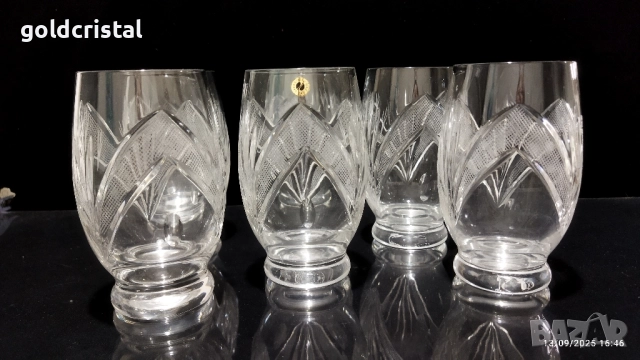 кристални чаши 