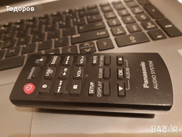 Panasonic SC-HC49,CD, USB, Bluetooth, Docking iPhone lightning, Сребрист, снимка 6 - Радиокасетофони, транзистори - 51715638