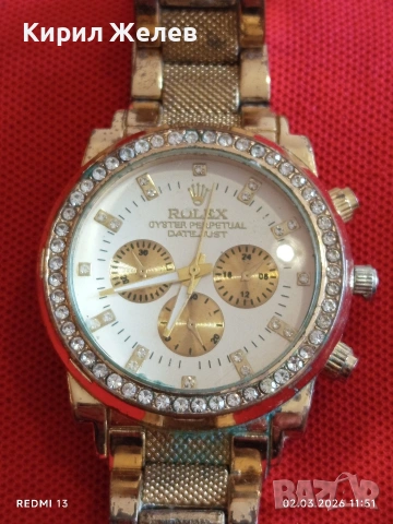 Дамски часовник ROLEX OYSTER PERPETUAL реплика много красив 53754