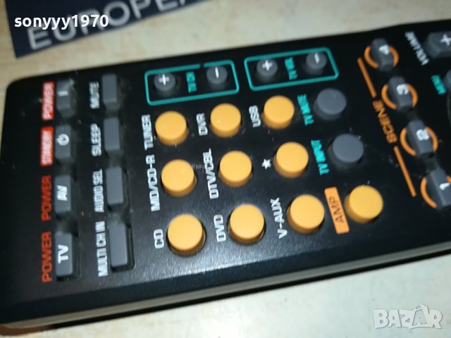 YAMAHA RAV315-WK22730EU AUDIO REMOTE-RECEIVER REMOTE CONTROL 1507231850, снимка 11 - Ресийвъри, усилватели, смесителни пултове - 41560004