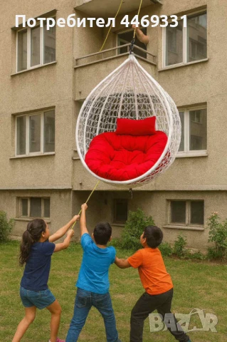 Градинска люлка тип гнездо, снимка 1