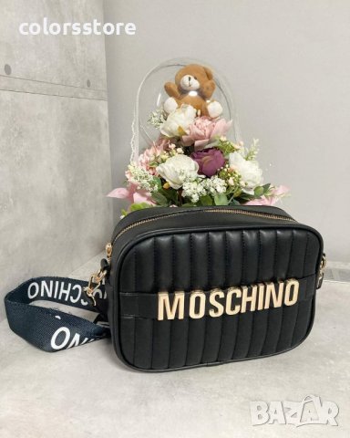 Черна чанта/реплика  Moschino , снимка 2 - Чанти - 39283928