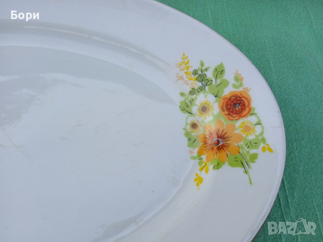 Порцелан плато, снимка 3 - Чинии - 36125298