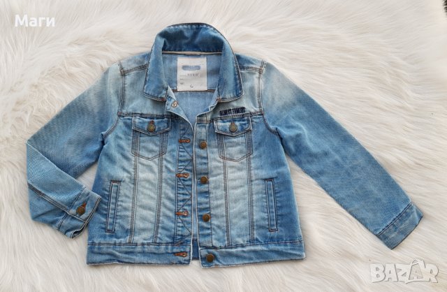 Детско дънково яке 7-8 години, снимка 6 - Детски якета и елеци - 44186127