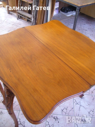 Старинни Маси за Хранене - Орехови, снимка 15 - Антикварни и старинни предмети - 49093053