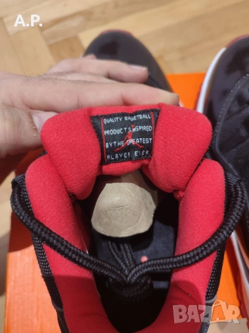 Маратонки Air Jordan 11, black and red, 40 номер, 25см ! НОВИ !, снимка 4 - Маратонки - 53301979