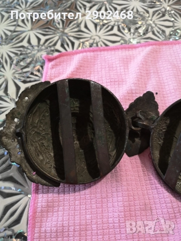 Пафти сребърни Карловски пафти. , снимка 8 - Антикварни и старинни предмети - 52332089