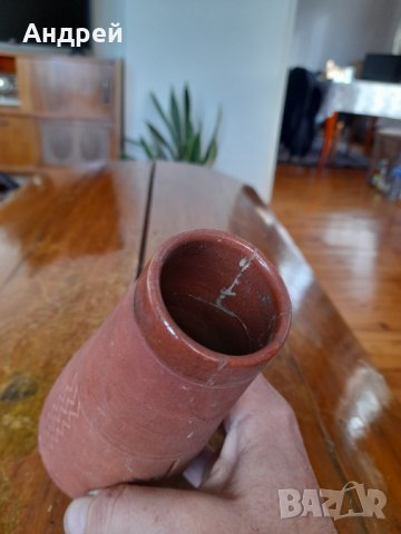 Стара керамична ваза, снимка 4 - Декорация за дома - 44149201