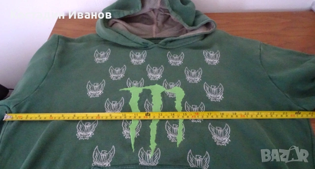 Monster Energy мъжки суичър XL Монстър Енерджи, снимка 6 - Суичъри - 53134839