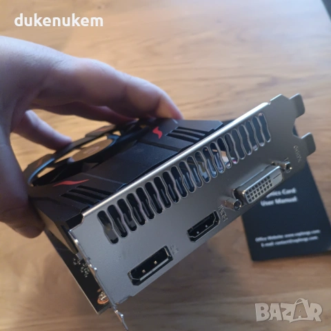 Видеокарта SAPLOS Radeon RX 550 4GB GDDR5 128-bit, снимка 7 - Видеокарти - 53093011