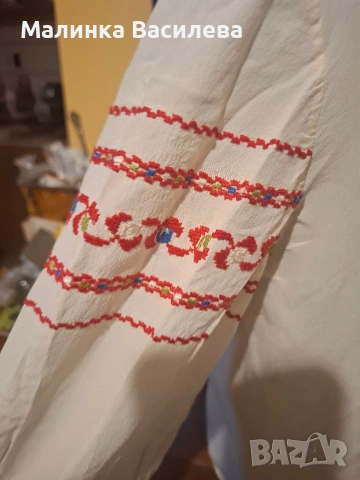 Риза с бродерия , снимка 4 - Антикварни и старинни предмети - 53730651