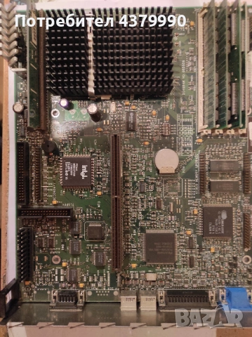 Дъно Compaq socket7 с Pentium I 166 и периферия, снимка 3 - Дънни платки - 53614311