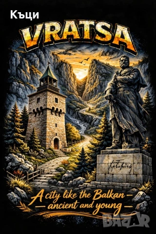 Тениска на Враца., снимка 2 - Тениски - 53622603