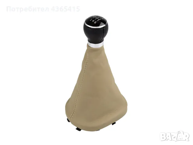 Топка с маншон за скоростен лост VW Caddy 2K / Touran 1T Бежов