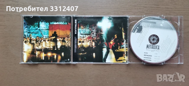 CD METALLICA S&M Michael Kamen, снимка 3 - CD дискове - 53705535