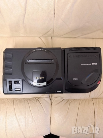 SEGA Mega Drive + Mega-CD II | Пълен комплект | Кутия | Игри, снимка 10 - Други игри и конзоли - 52956573
