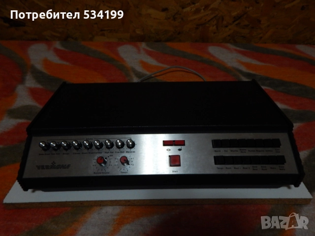 VERMONA - ER 9 / АНАЛОГОВ РИТЪМ БОКС/, снимка 2 - Други - 52341412