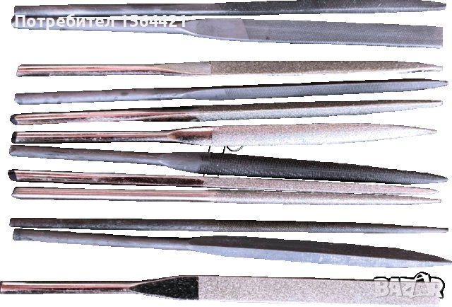 диамантени и стоманени пили комплект 13 части,  Германия, снимка 7 - Диамантени и режещи инструменти - 23433381